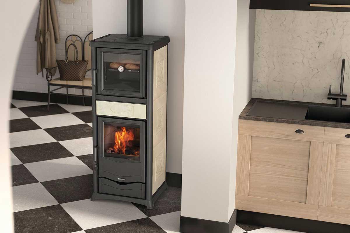 Kaminofen Rossella Forno von La Nordica